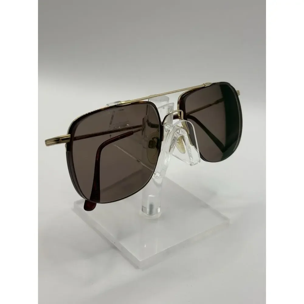 Marchon Autoflex 17 Flexon Havana Metal Eyeglasses Frames 57-17 140